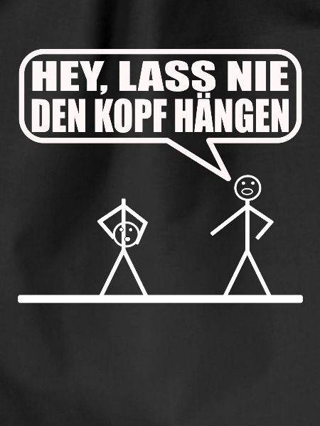 Funny stick figure