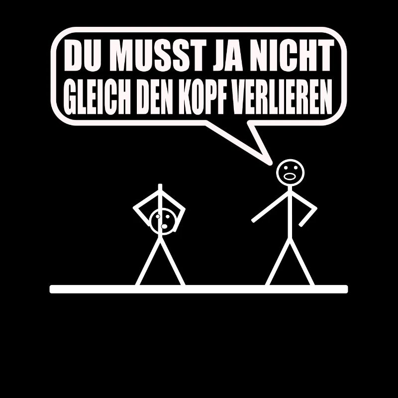 Funny stick figure