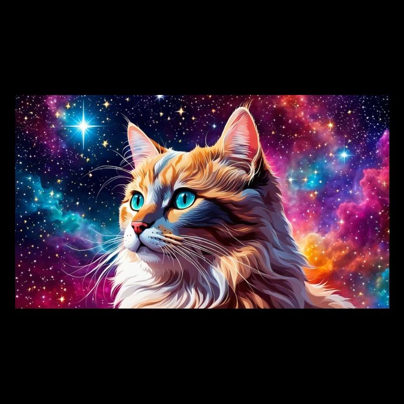 Chat venu de l’espace