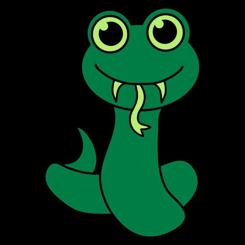 Enfant des serpents mignon petit doux