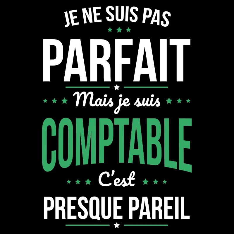 Je ne suis pas parfait mais je suis comptable
