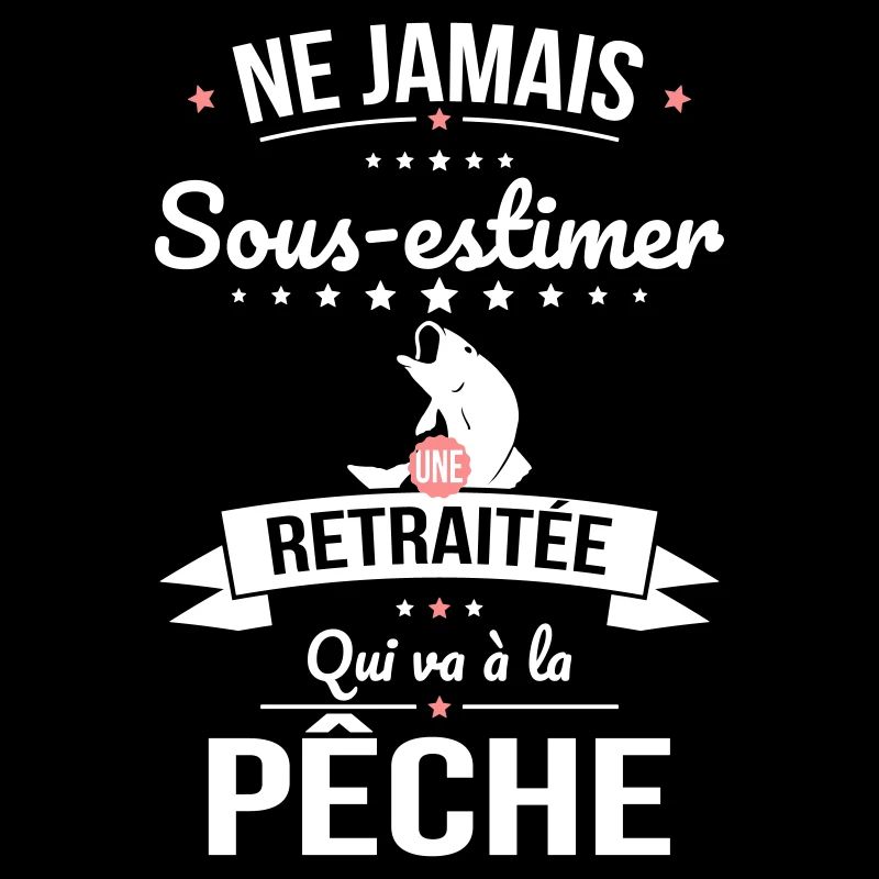 Sous-estimer une retraitée qui va à la pêche
