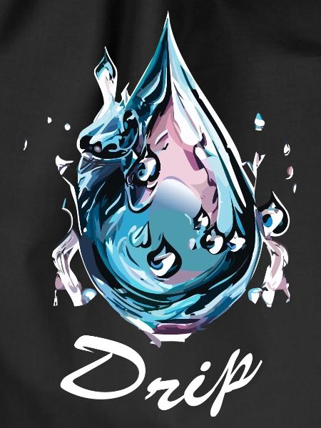 Chrome Water Drop