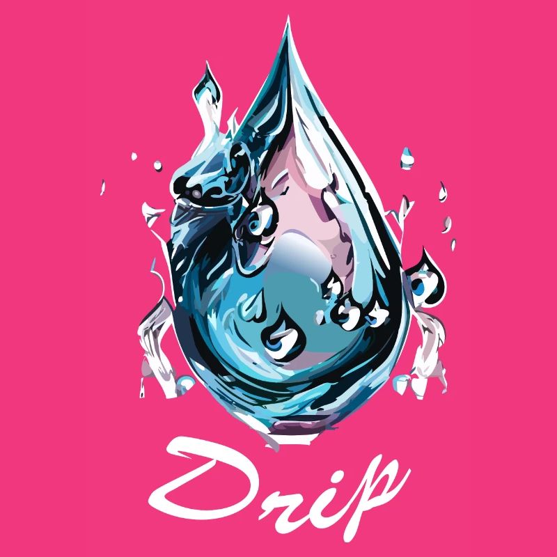 Chrome Water Drop