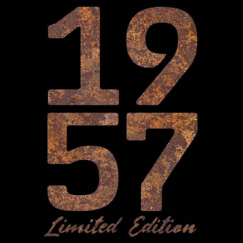 Vintage 1957 édition limitée Rust Look
