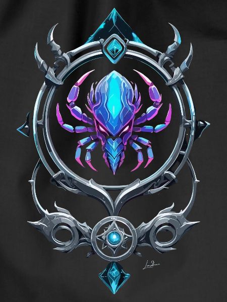 Cancer Futuristic Symbol
