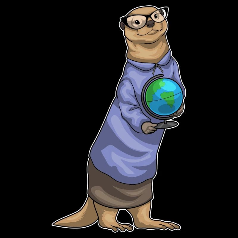 Otter Lehrer Globus Geschichte