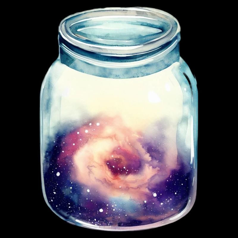 Space in a jar