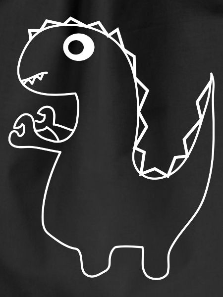 Dinosaur baby with tentacles