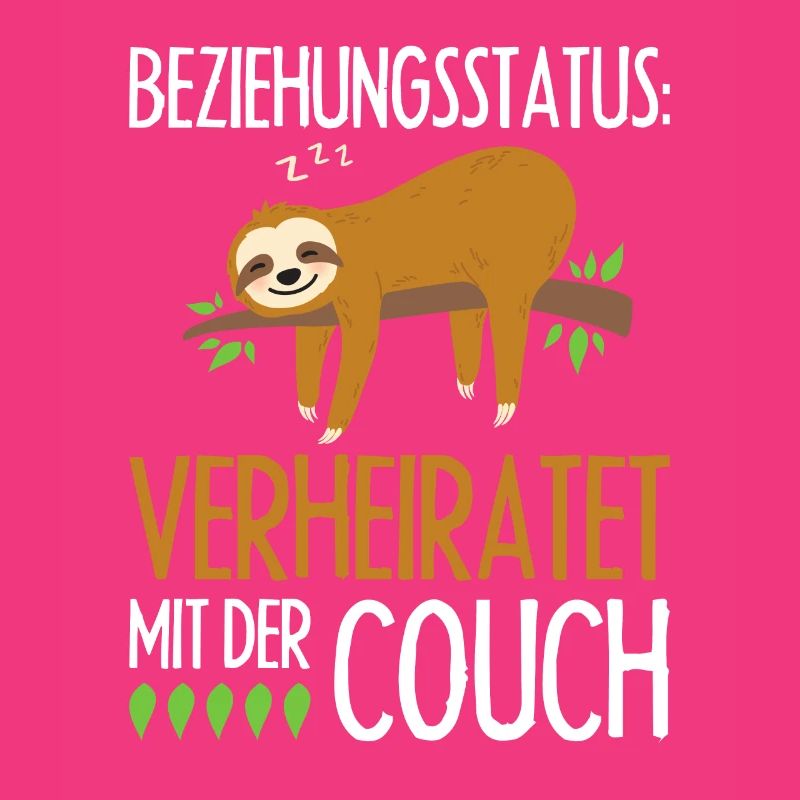 Faultier Sloth Langschläfer Spruch Nachthemd