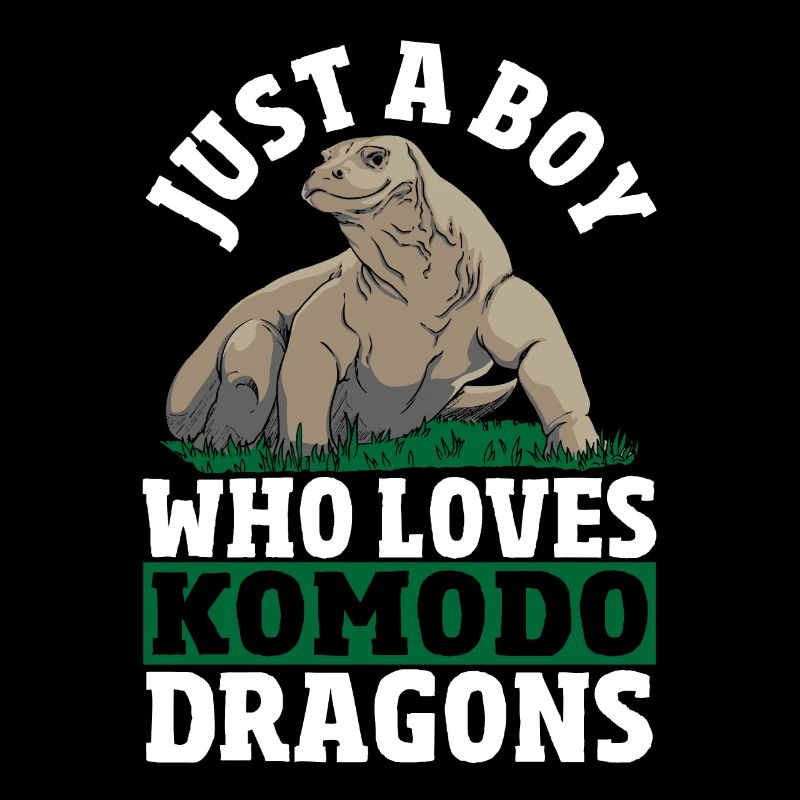 Juste un garçon qui aime les dragons de Komodo