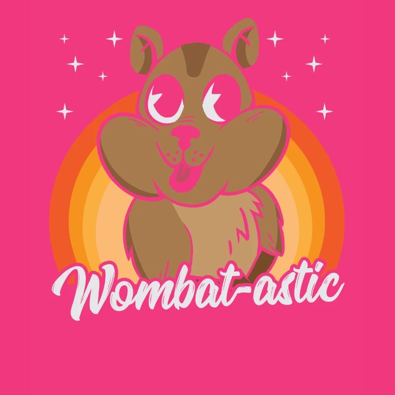 Wombat-astic Wombat merchandise with Australian