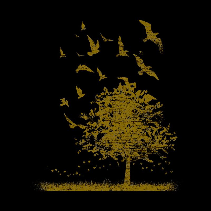 Vogel Baum Tiere