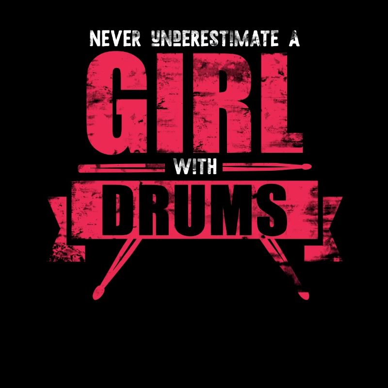 Schlagzeug Mädchen Geschenkidee
