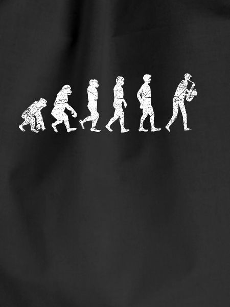 Saxophon Musiker Evolution