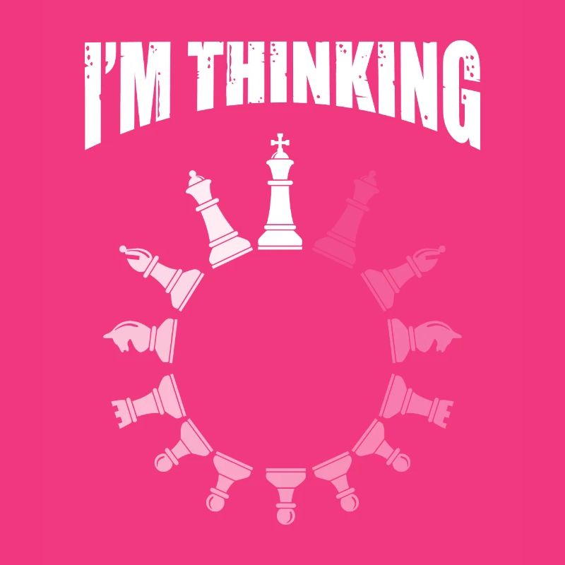 Chess King Chess Queen Chessmaster I’m Thinking