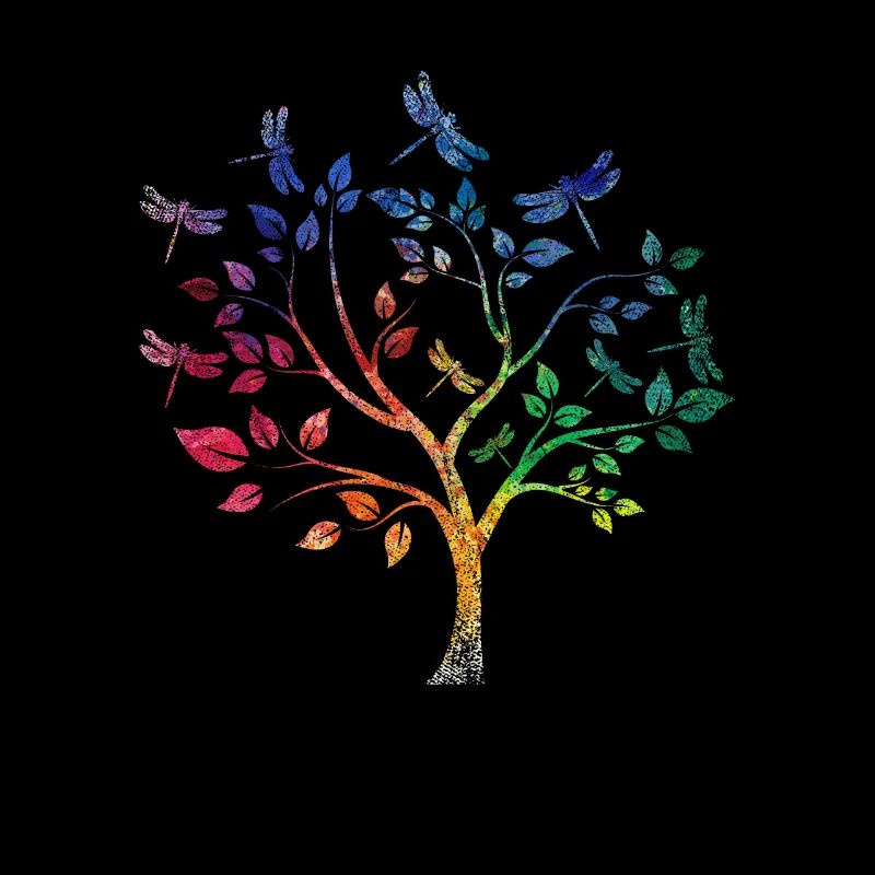 Arbre d'idée cadeau libellule