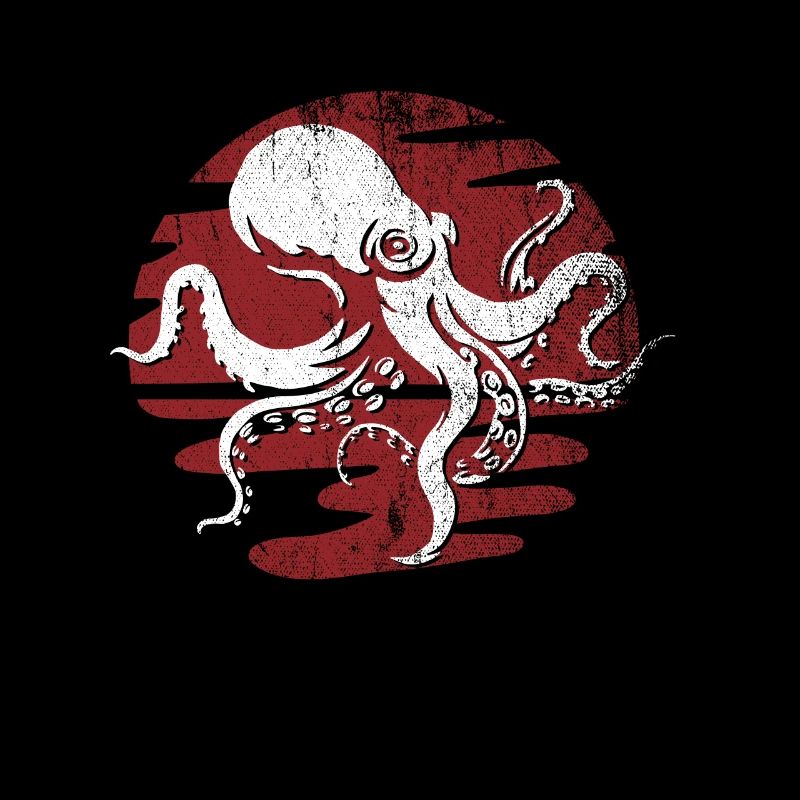 Oktopus Monster Seefahrer