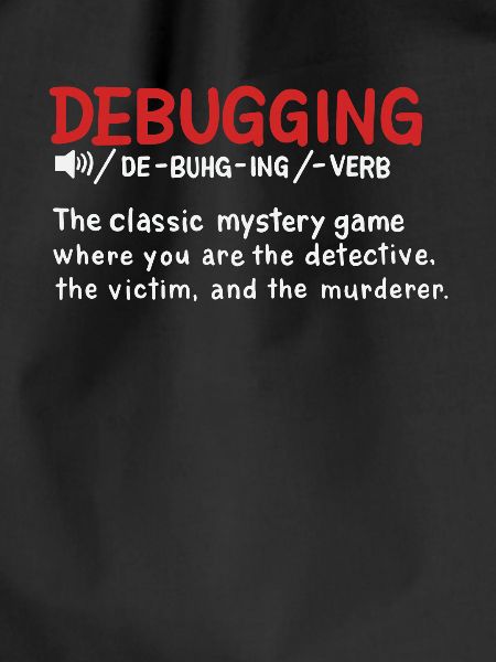 Debugging dictionary styled Definition