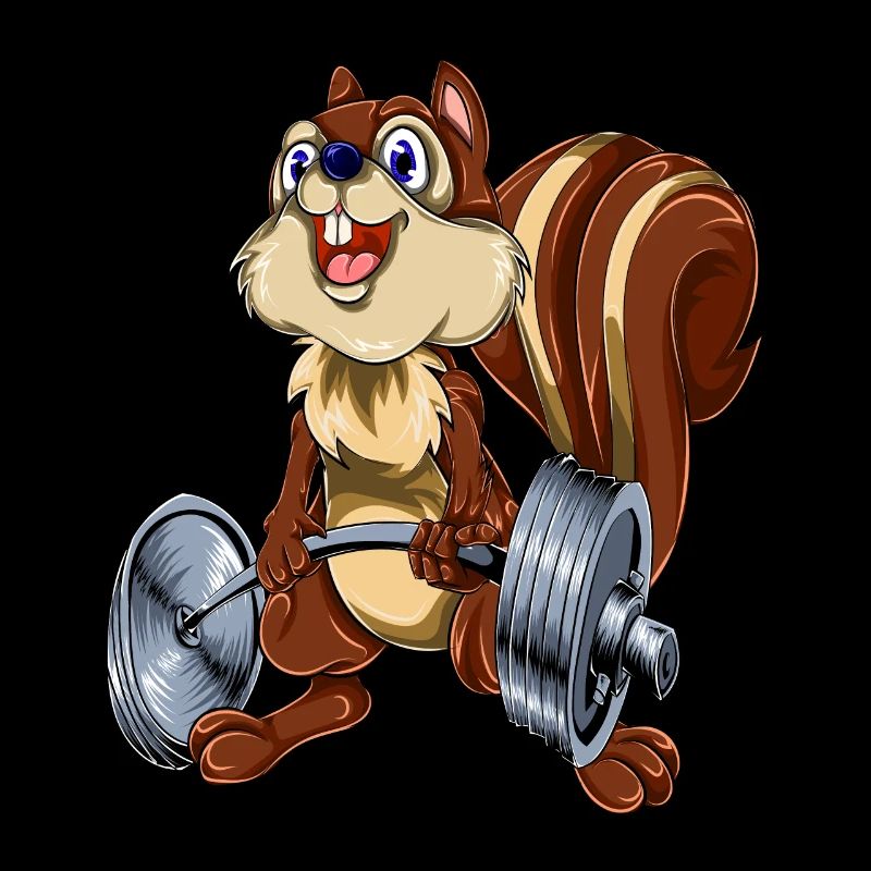 Squirrel deadlift