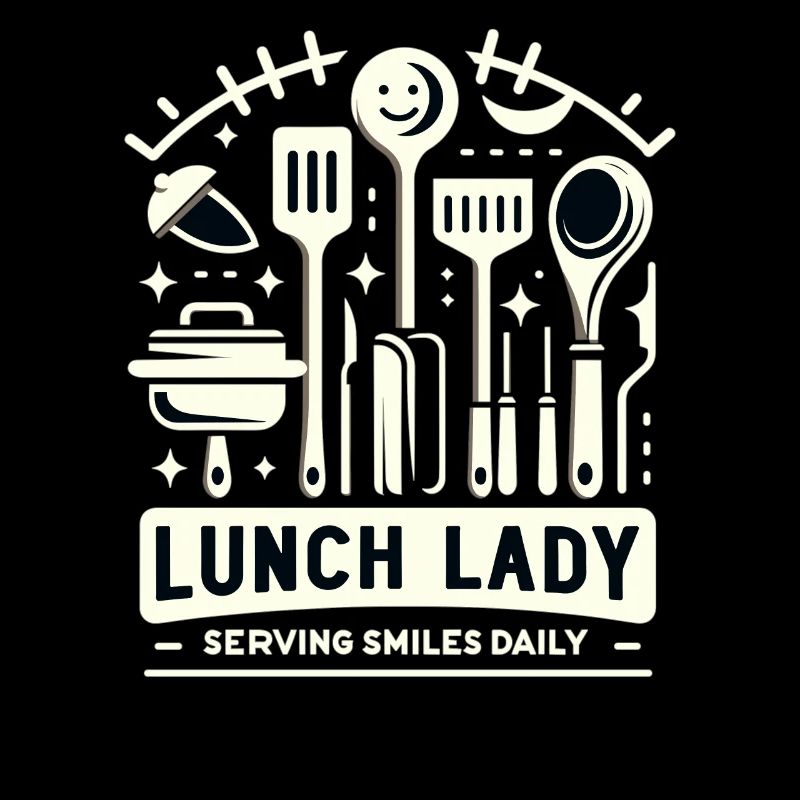 Lunch Lady Serviert täglich ein Lächeln