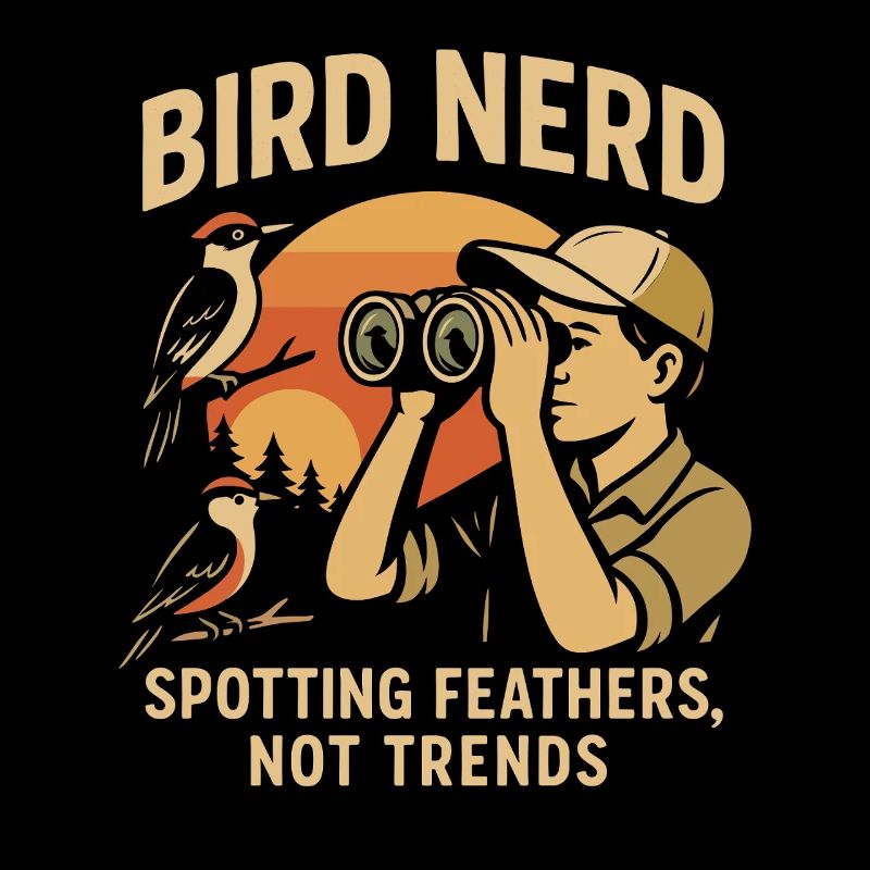 Vogel-Nerd entdeckt Federn, nicht Trends