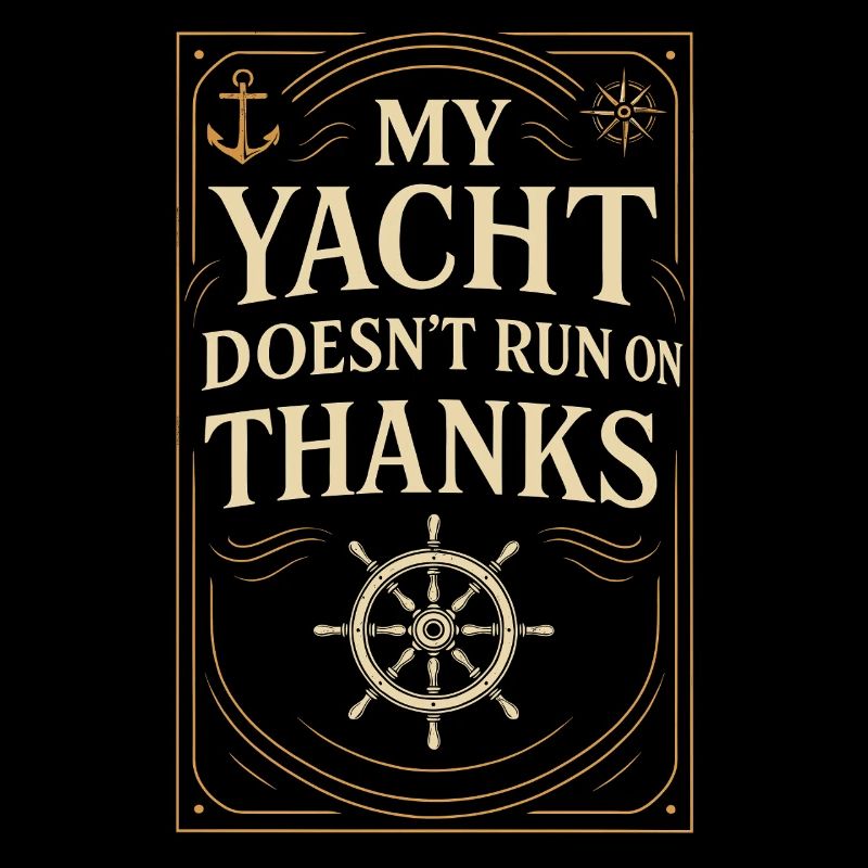 Meine Yacht läuft nicht mit Dank