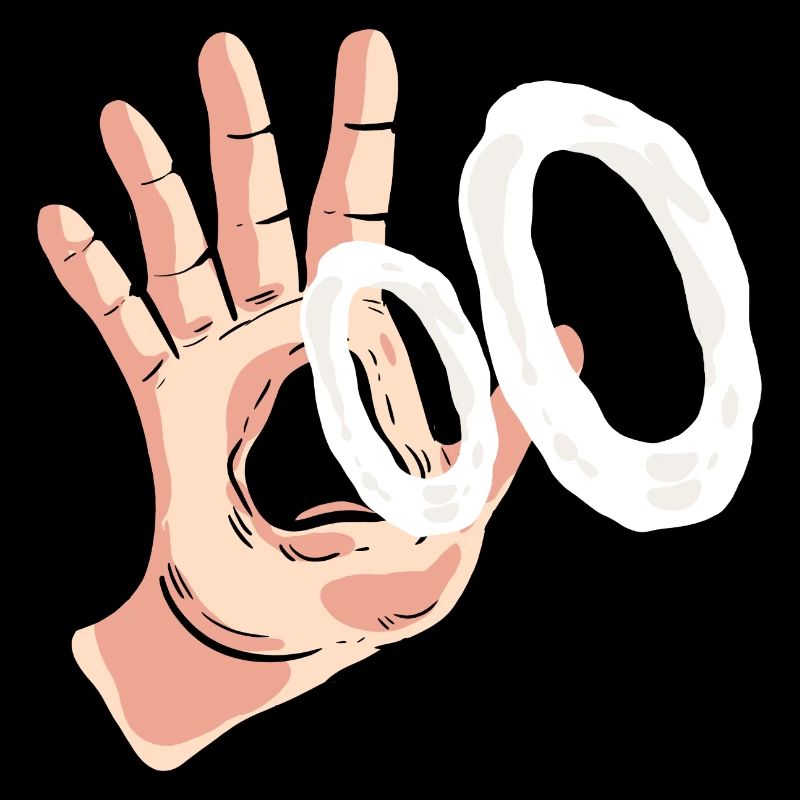 Vaping Hand Nicotine Dependent Gift