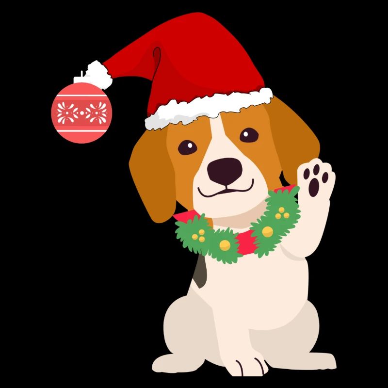 Weihnachten Beagle