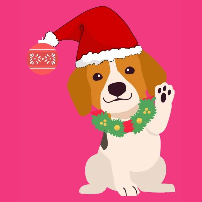 Weihnachten Beagle
