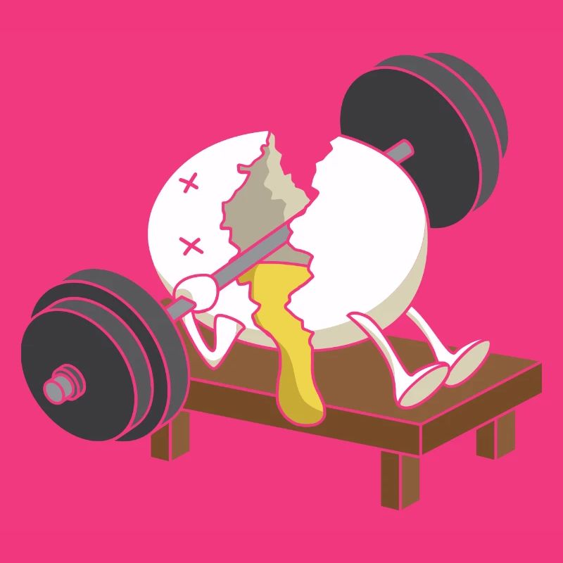 Zerquetschte Eier heben Workout