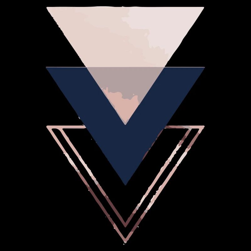 Triangles rose