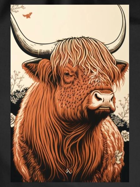 Highland cattle ukiyo