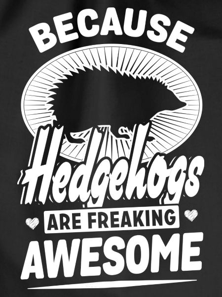 hedgehogs are freaking awesome