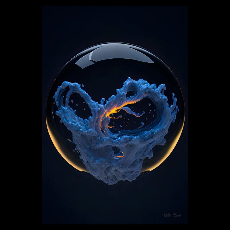 Nuages dans un plasma à bulles 3
