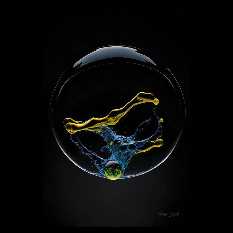 Kaos dans une bulle jaune 1