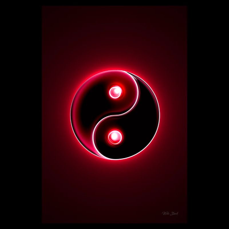 Yin Yang red 2