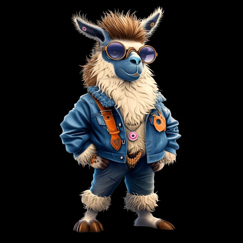 Hipster Lama