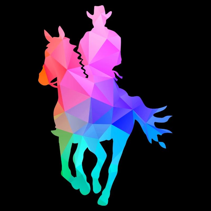 Westernreiter Mann