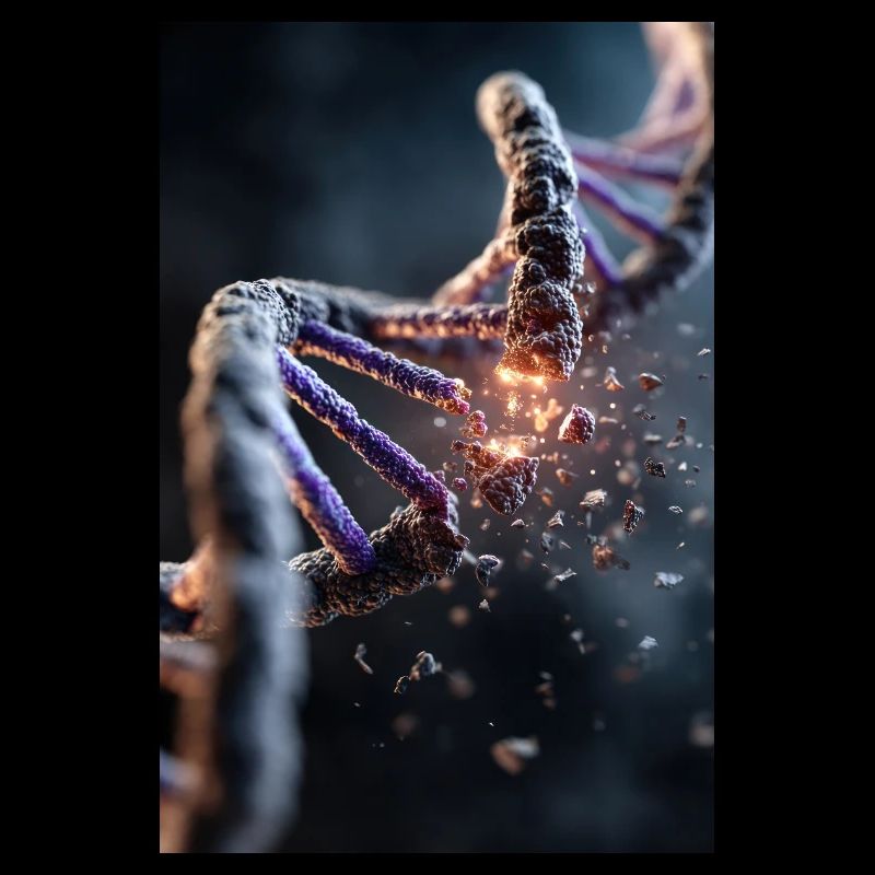 DNA Breakdown Explosion