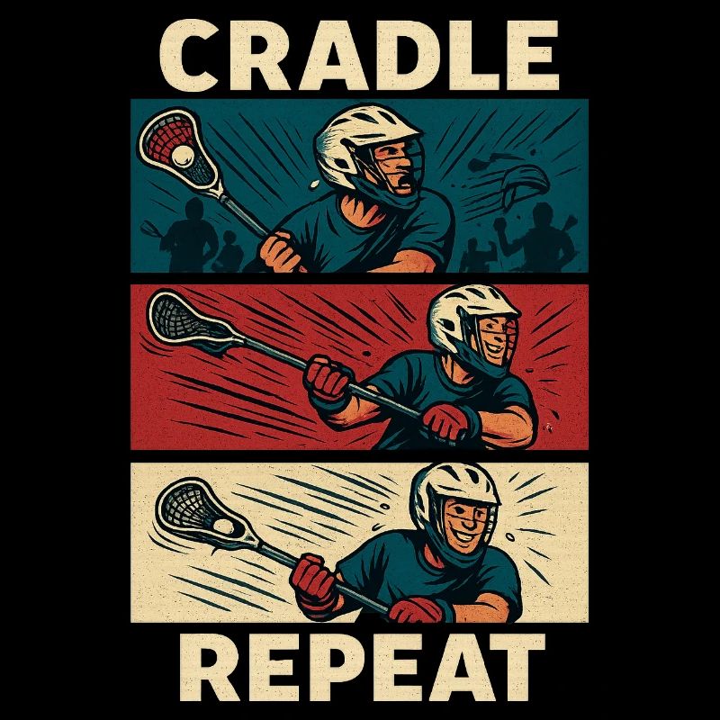 Cradle. Rip. Repeat. – Lacrosse routine