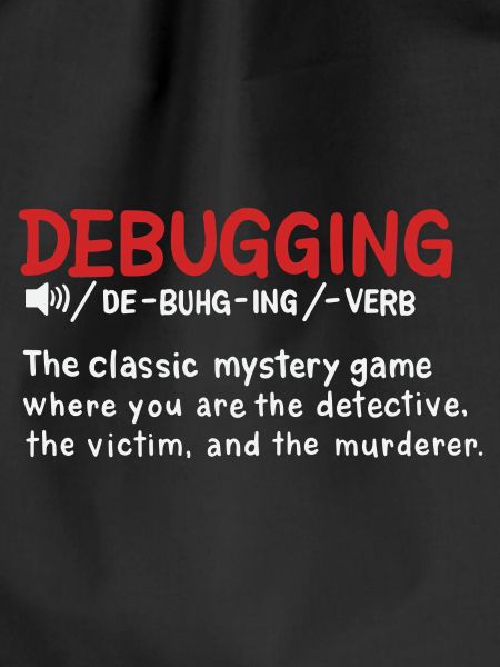 Debugging-Wörterbuch im Stil der Definition