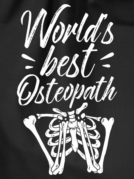 Weltbester Osteopath Osteopathie Osteopathin Beruf