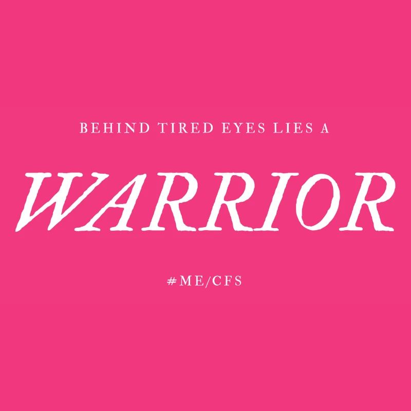 ME/CFS Warrior white