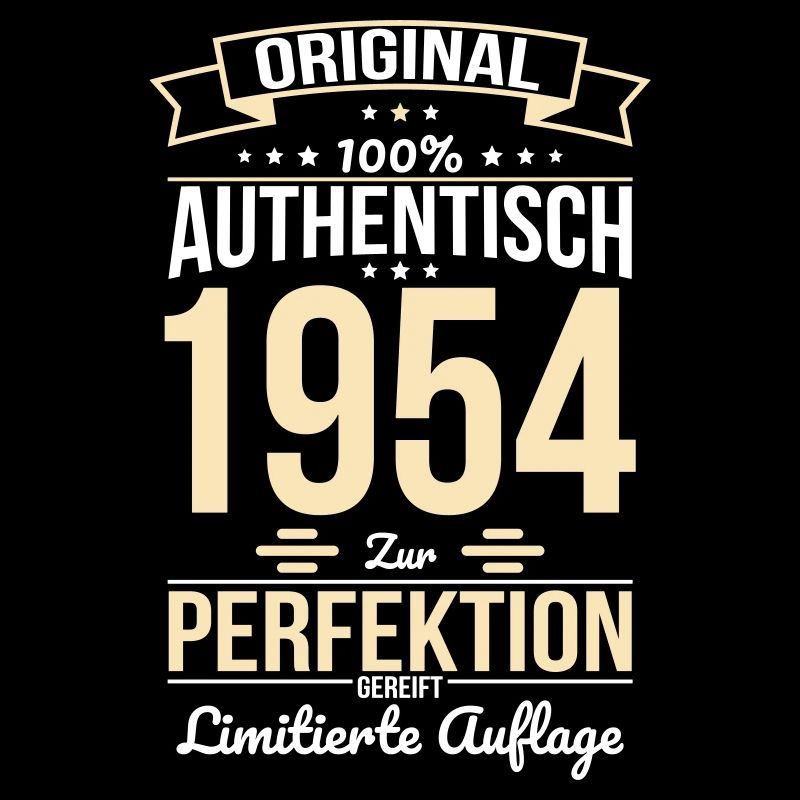 70. Geburtstag - Original 1954 100% Authentisch