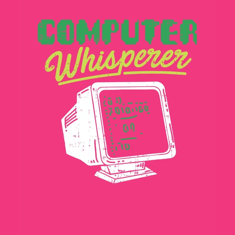 Computer Whisperer Nerd Gamer Programmierer Geek
