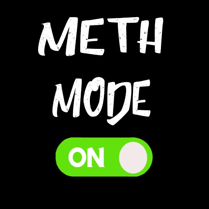 Meth Mode On Einschalter Schalter Crystal Geschenk