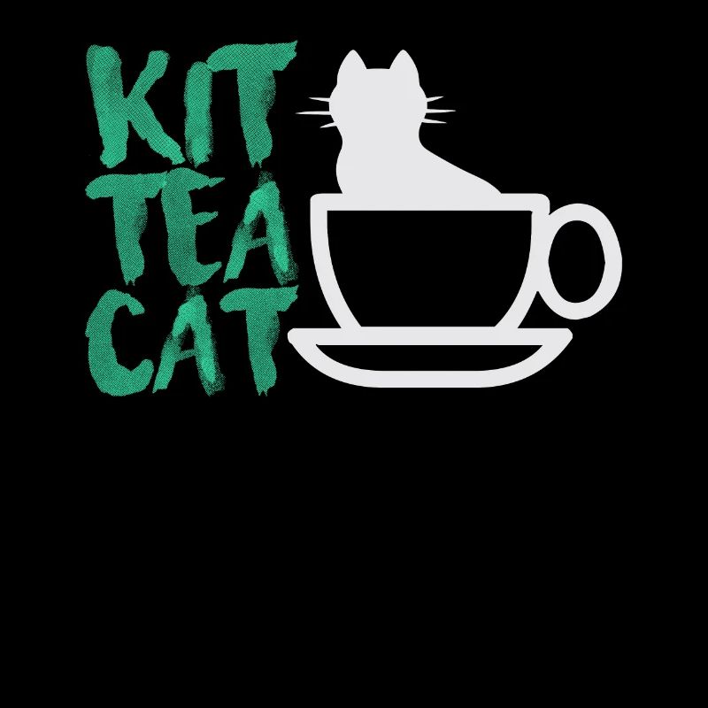 KitTeaCat! Katze, Kit Kat, Geschenk, Tee