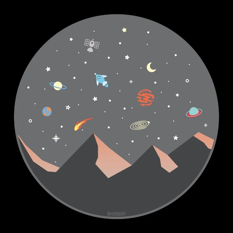 🪐 Starry sky with planets