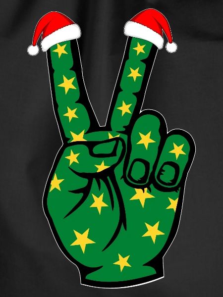 Christmas Peace Symbol